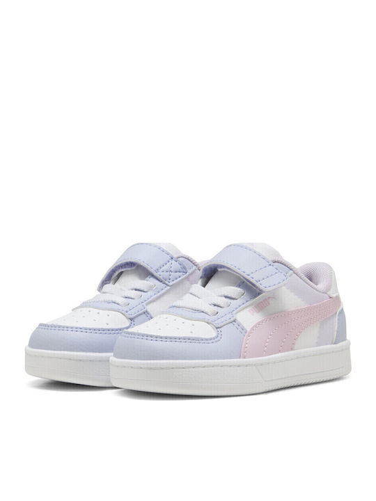 PUMA Caven 2.0 Block AC+Inf Kids Sneakers Anatomic with Scratch White PUMA Caven 2.0 Block AC+Inf Kids Sneakers Anatomic with Scratch White