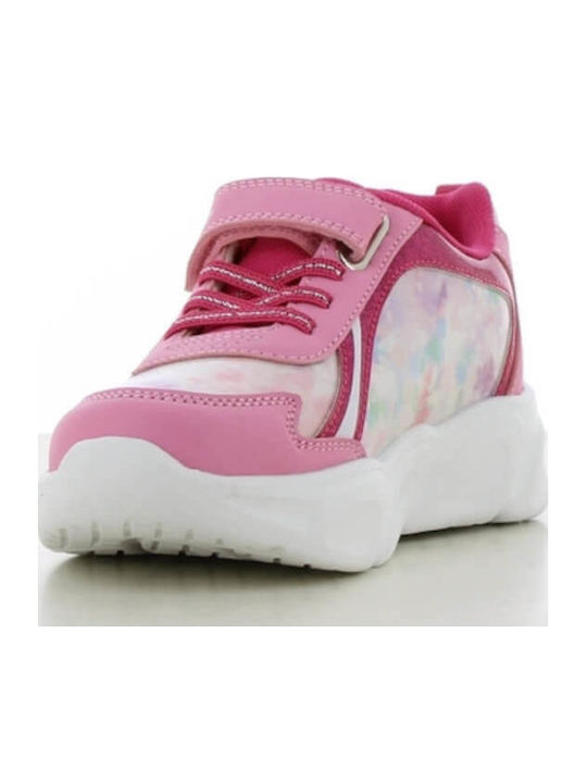 Παιδικά Sneakers με Σκρατς Ροζ
