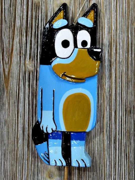 Πασχαλινή Λαμπάδα Bluey Στρογγυλή 24εκ.