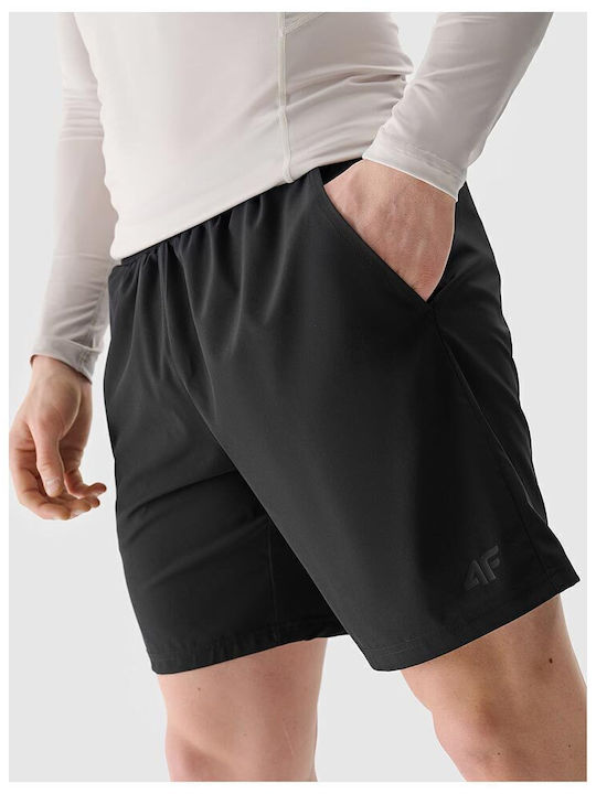 Functional Bermudă Sportivă de Bărbați Black