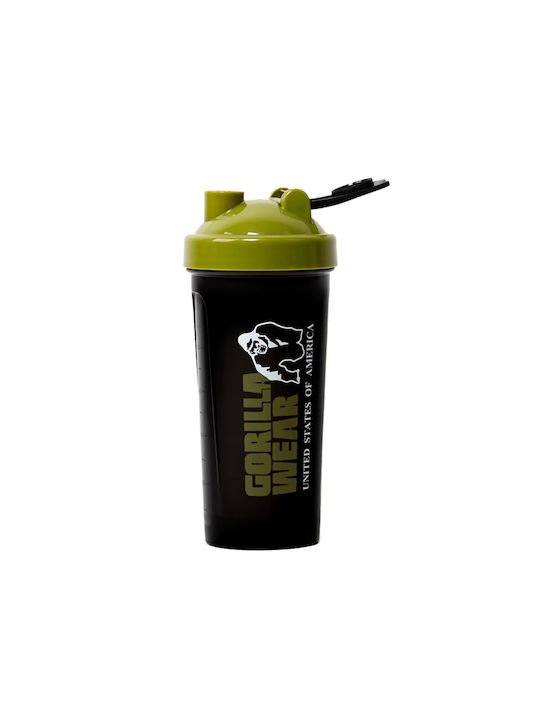 Gorilla Wear Shaker Πρωτεΐνης 1000ml Πλαστικό Μαύρο