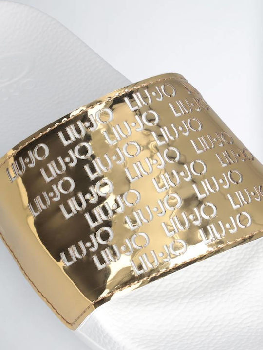 Kos Slides in Gold Colour