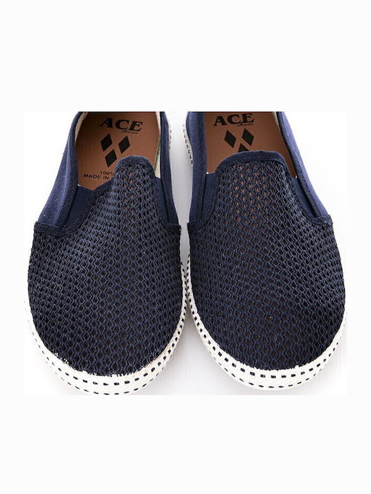 Herren Slip-Ons Blau