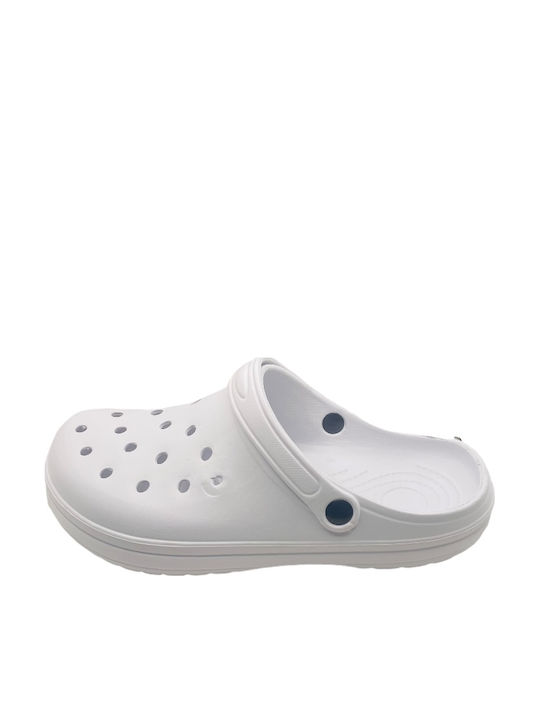 Herren Clogs Weiß