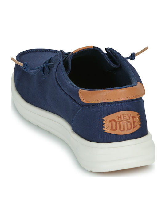 Men's Moccasins Blue