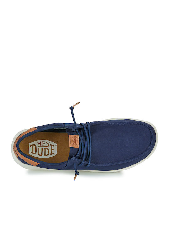 Men's Moccasins Blue