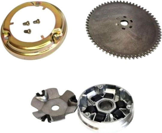 Complete Front Variator Pulley Fan Honda Dio 50cc Af18 Roc121448