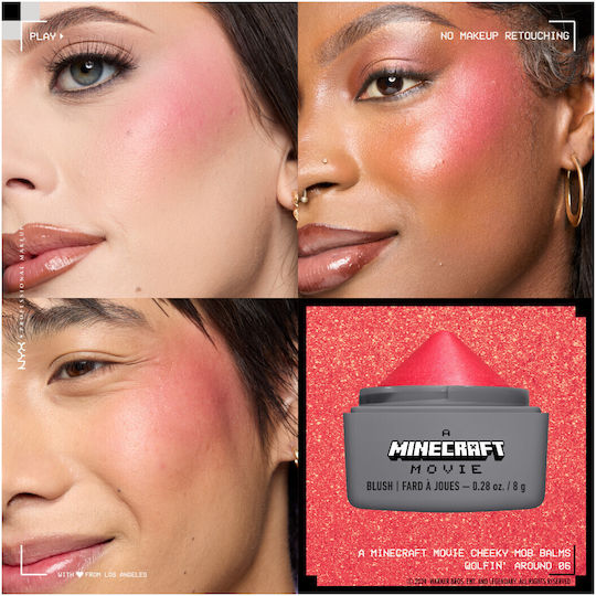 NYX Professional Makeup Blush A Minecraft Movie Wolfin Around 8gr
