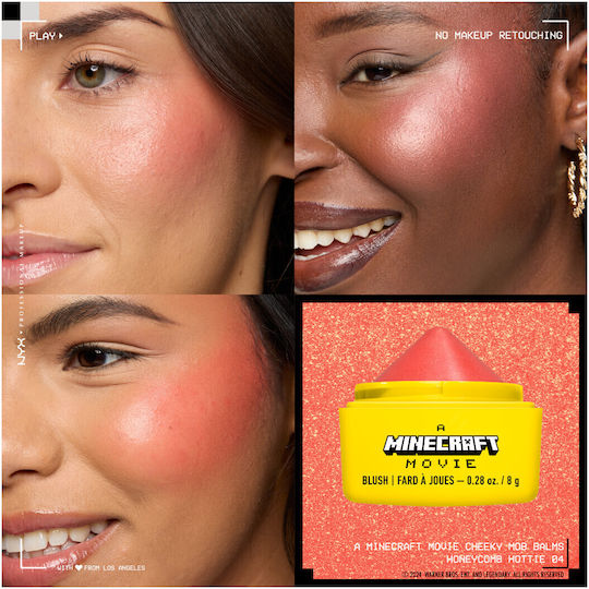 NYX Professional Makeup Blush A Minecraft Movie Honeycomb Hottie 8gr