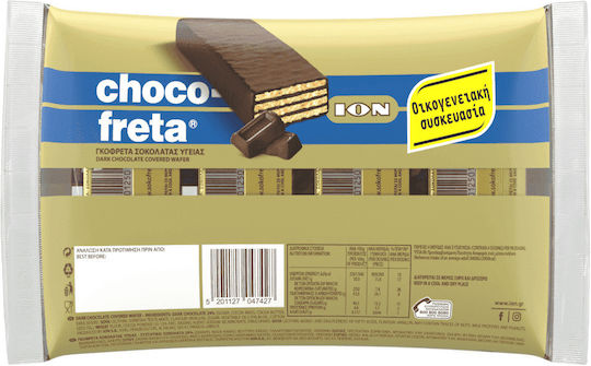 ION Σοκοφρέτα Wafer Dark 38gr 4pcs