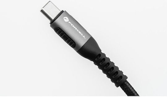 Forcell USB 2.0 USB-C Male To USB-C 100W Black 3m Cable FOCB-347764