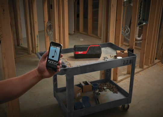 Milwaukee M12-M18 JSSP-0 Bluetooth Speaker 40W with Battery Life up to 8 hours Black