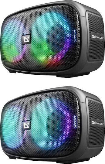 Defender Ηχείο Bluetooth 20W με Ραδιόφωνο και Διάρκεια Μπαταρίας έως 8 ώρες Μαύρο