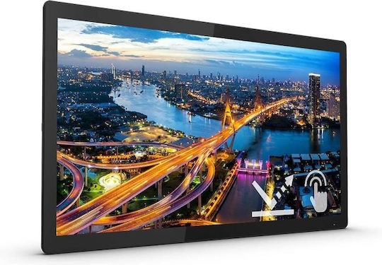 Philips 222B1TFL IPS Touch Φορητό Monitor 21.5" FHD 1920x1080 με Χρόνο Απόκρισης 4ms GTG