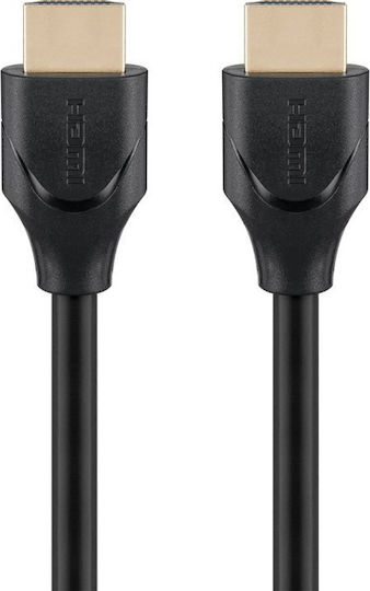 Goobay HDMI 2.1 Ultra High Speed 48Gbps 4K 120Hz HDR VRR Cable HDMI Male - HDMI Male 5m Black