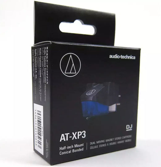 Audio Technica Κεφαλή Πικάπ AT-XP3 Κινητού Μαγνήτη σε Μπλε Χρώμα