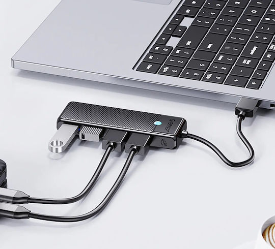 Orico Хъб 4 Порта USB 2.0 с Връзка USB-A