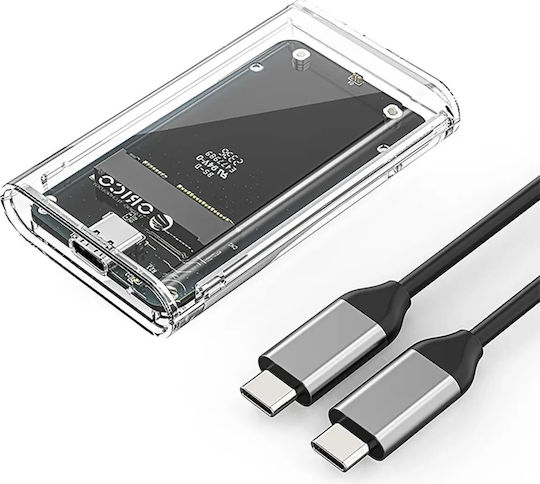 Orico Твърд диск кутия mSATA с връзка Type-C в Черен цвят