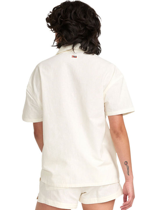 Women's Short Sleeve Shirt Natural