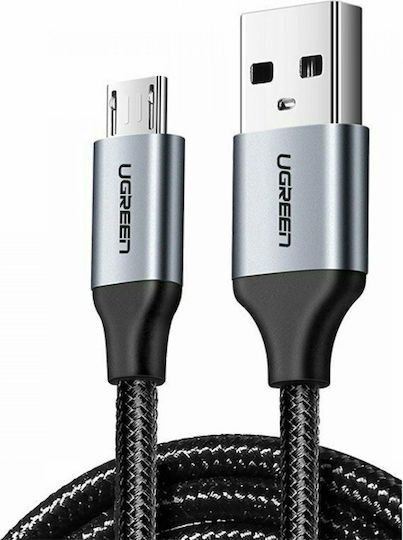 Ugreen Us290 1m Regular USB 2.0 to micro USB Cable Gray (60146)