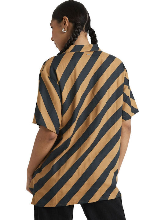 Women's Short Sleeve Shirt Camel