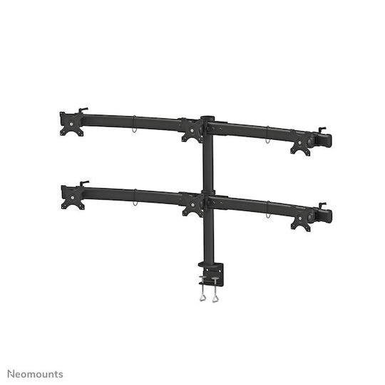Newstar Stand Desk Mounted for 6 Monitors up to 27" (FPMA-D700D6)