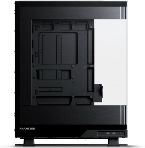 Phanteks Evolv X2 Gaming Midi-Turm Computergehäuse mit Seitenfenster Schwarz