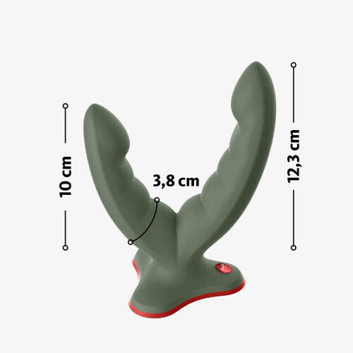 Silicone Doppeldildo Grün