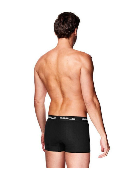 Ανδρικά Μποξεράκια Μαύρο με Σχέδια 2Pack
