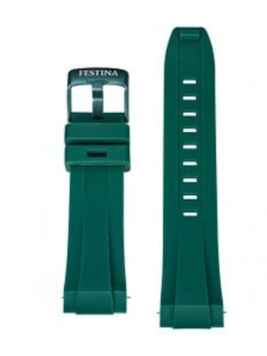 Festina Bike Diver Men's Watch Chronograph Battery with Turquoise Metal Bracelet