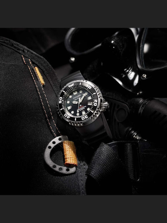 Citizen Promaster Мъжки Часовник Хронограф На Батерия С Черна Каучукова Каишка