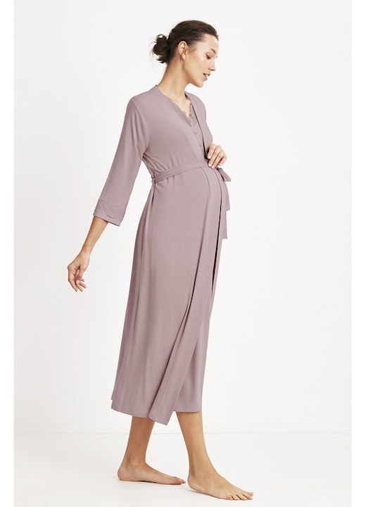 Catherine's Robe de maternitate Violet