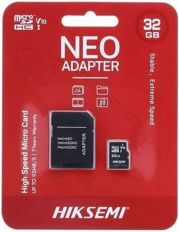 Hikvision microSDHC 32GB U1 UHS-I