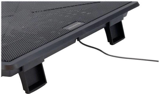 Conceptronic Βάση Στήριξης για Laptop έως 15.6" με 2 Ανεμιστήρες (THANA06B)