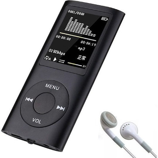 Andowl QPOD5 MP4 Player with 1.8" TFT Screen Black