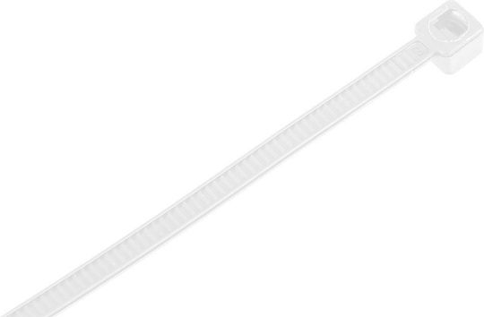 Neo Δεματικό Καλωδίων Πλαστικό 200mmx2.5mm σε Λευκό χρώμα (1τμχ)