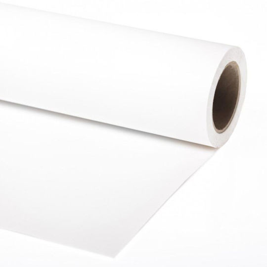 Manfrotto Paper Фотографски фон Хартия 135x1100см. Superwhite LL LP9101