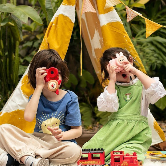 Picocici K23 Παιδική Φωτογραφική Μηχανή 48MP Full HD (1080p) Ροζ
