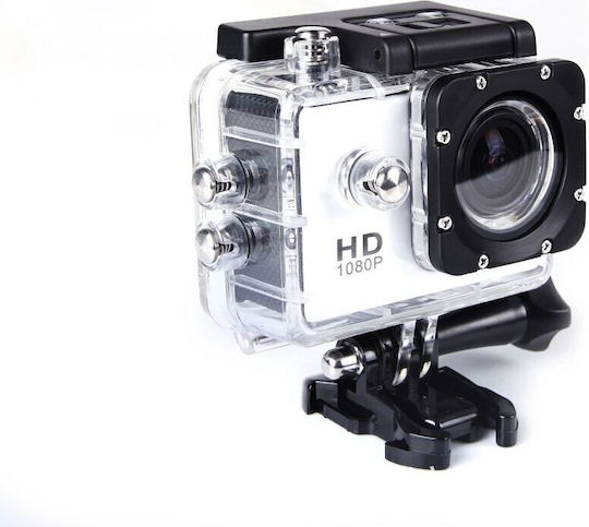 SJCAM SJ4000 Action-Kamera 2K mit Bildschirm 2" und Wi-Fi Weiß