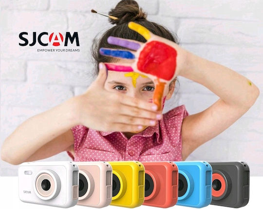 SJCAM FunCam Action Camera Full HD (1080p) με Οθόνη Κόκκινη