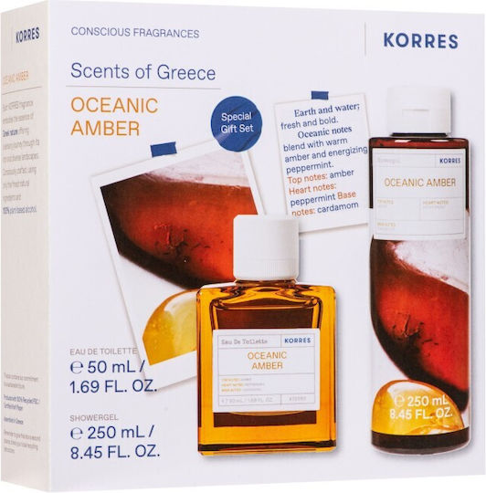 Korres Oceanic Amber Set pentru bărbați 2buc