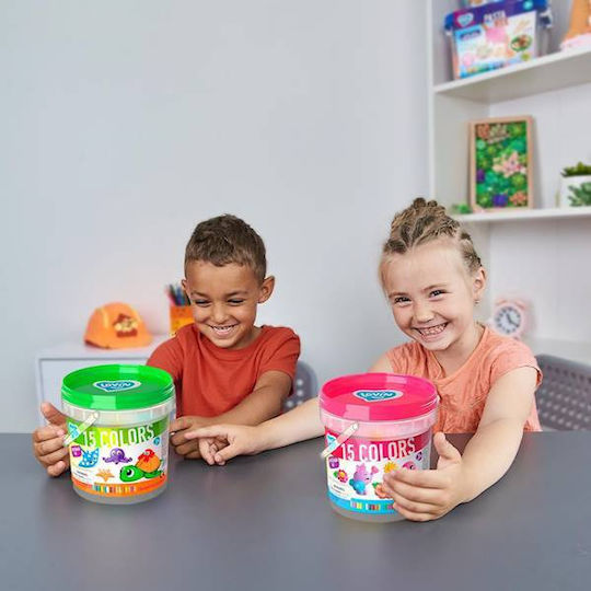 Okto Plasticină - Joc Pentru 3+ Ani 15 Bucăți