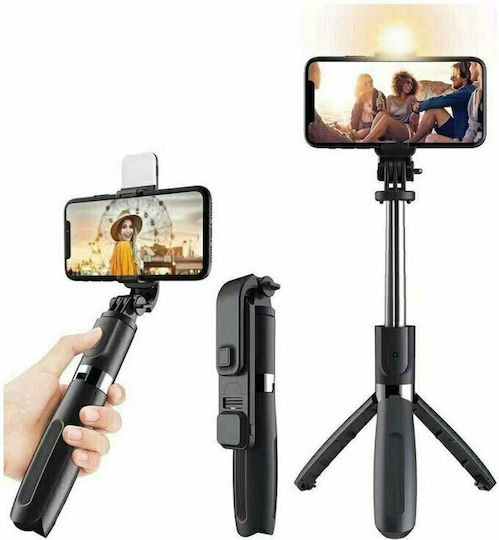 L03 Selfie Stick with Bluetooth Black PS-109508