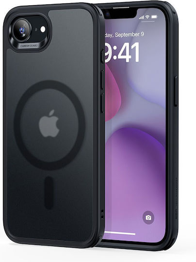 ESR Classic Hybrid Halolock Back Cover Silicone 0.3mm Black iPhone 17e / 16e