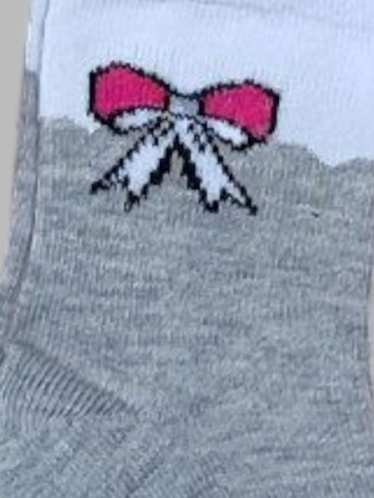 Babydom Kids' Socks Pink, Gray, White, Fuchsia 3 Pairs