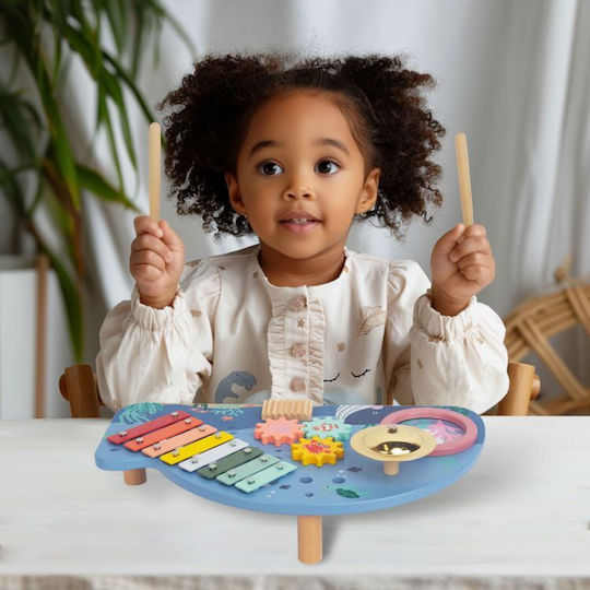 Ecotoys Musikinstrument aus Holz mit Musik und Geräuschen