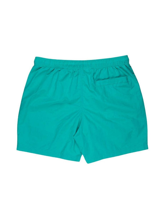 Classic Dot Men's Swimwear Shorts Green with Patterns