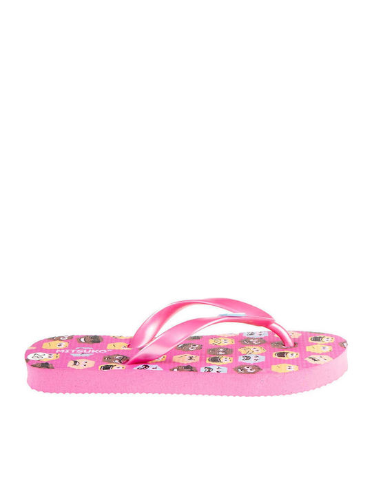 Παιδικές Σαγιονάρες Flip Flops Φούξια