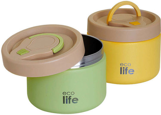 Ecolife Round Baby Food Thermos Stainless Steel 650ml