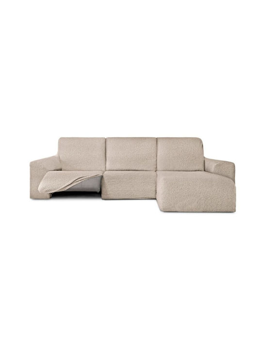 Eysa Roc Ελαστικό Κάλυμμα Γωνιακού Καναπέ C/00 Light Beige 250εκ.